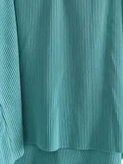 Vorschaubild 4 von Damen Top Türkis Gr. 38;M mit Trägern Strukturmuster