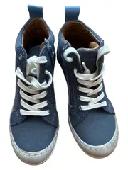 Vorschaubild 6 von Kinder Sneaker low Gr. 32 Blau Casual Freizeitschuh Reißverschluss