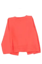 Vorschaubild 2 von Kinder Strickjacke Gr. 80 Rot Baumwolle Casual Cardigan