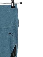 Vorschaubild 2 von Damen Sport Leggings Blau Schwarz Gr. M High Waist Fitness