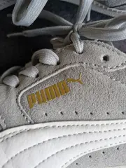 Vorschaubild 3 von Herren Sneaker Low Grau Wildleder Retro Gr. 42 Lace-Up