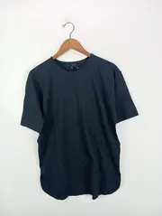 Vorschaubild 2 von Damen T-Shirt Basic Blau Gr. 34/XS Baumwolle