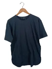 Vorschaubild 1 von Damen T-Shirt Basic Blau Gr. 34/XS Baumwolle
