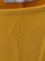 Vorschaubild 5 von Damen Kleid Gelb Gr. 36/S Elegant Festlich Kurzarm