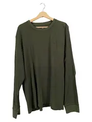 Vorschaubild 1 von Herren Langarmshirt XXL Grün Rippstrick Casual