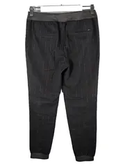 Vorschaubild 2 von Herren Stoffhose Jogger Nadelstreifen Grau Wolle Gr. 34