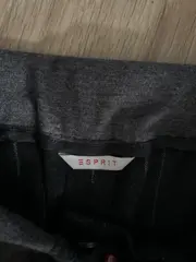Vorschaubild 3 von Herren Stoffhose Jogger Nadelstreifen Grau Wolle Gr. 34