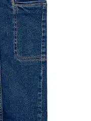 Vorschaubild 5 von Straight Leg Jeans Damen Blau Gr. W35/44/XXL Baumwolle Cargo