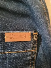 Vorschaubild 3 von Straight Leg Jeans Damen Blau Gr. W35/44/XXL Baumwolle Cargo