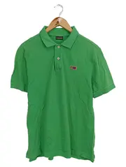 Vorschaubild 1 von Poloshirt Herren Gr. L Grün Baumwolle Kurzarm Logo