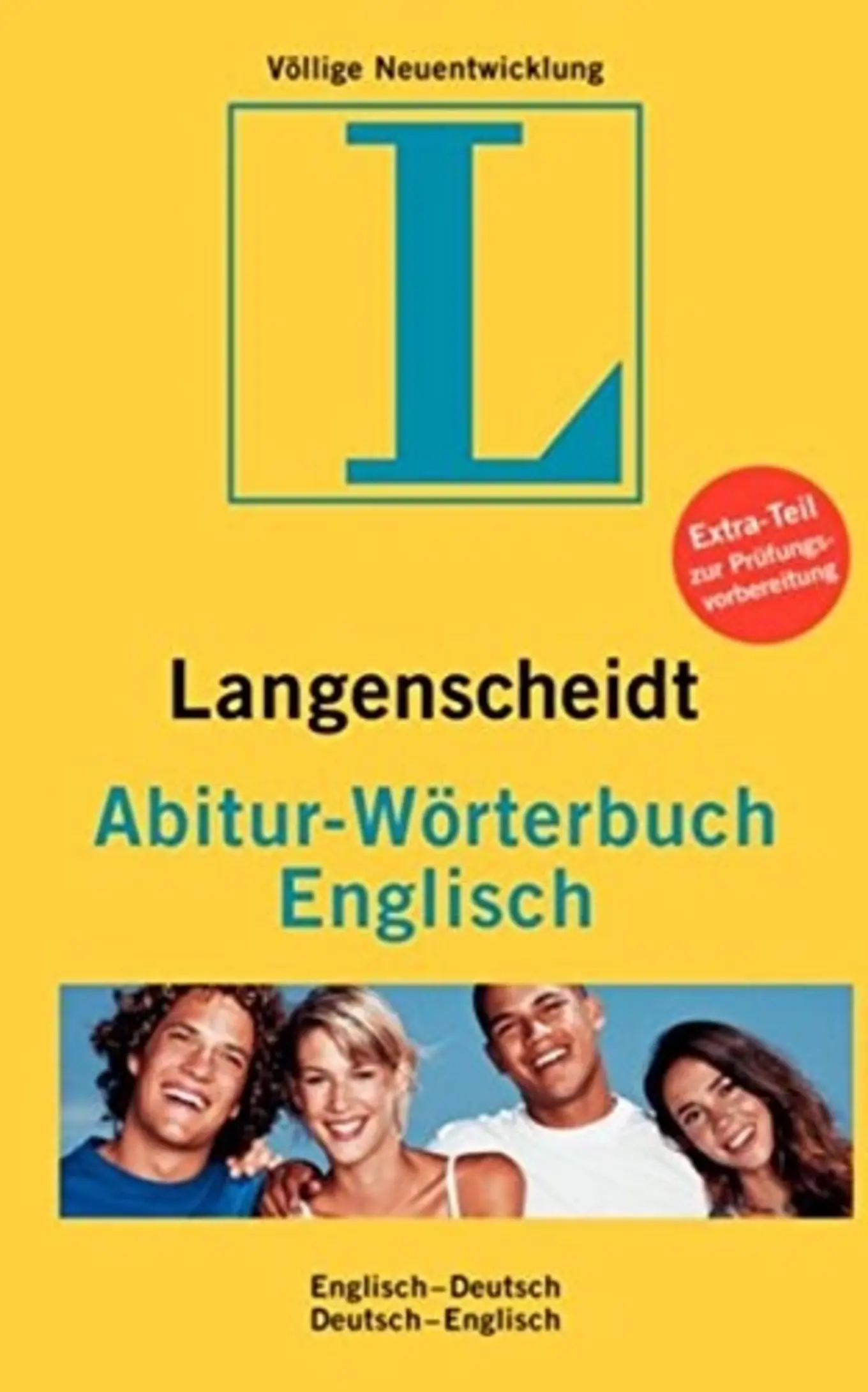 Langenscheidt Abitur-Wörterbuch Englisch Prüfungsvorbereitung Hardcover Deutsch