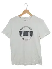 Vorschaubild 1 von T-Shirt Damen Gr. 42/XL Weiß Sportlich Logo-Print