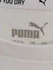 Vorschaubild 5 von T-Shirt Damen Gr. 42/XL Weiß Sportlich Logo-Print