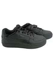 Vorschaubild 1 von Sneaker Low Herren Schwarz Gr. 41 Leder-Optik Schnürschuh