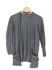 Vorschaubild 1 von Damen Strickjacke Cardigan Gr. 32/XS Grau Casual