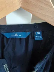 Vorschaubild 6 von Damen Bluse Elegant Punkte Langarm Blau Gr. 38 M Polyester