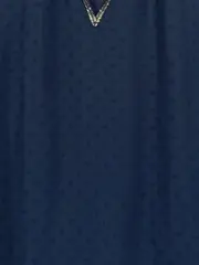 Vorschaubild 4 von Damen Bluse Elegant Punkte Langarm Blau Gr. 38 M Polyester