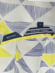 Vorschaubild 3 von Damen Seiden Freizeitkleid Gr. 34;XS Mehrfarbig Geometrisch