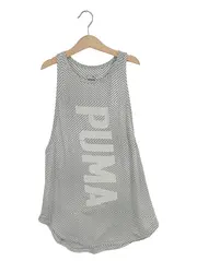 Vorschaubild 1 von Damen Tanktop Gr. 36/S Weiß Sportlich mit Logo-Print