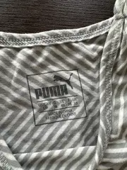 Vorschaubild 5 von Damen Tanktop Gr. 36/S Weiß Sportlich mit Logo-Print