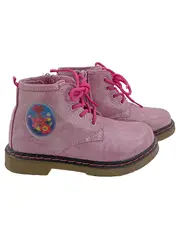 Vorschaubild 1 von Mädchen Stiefelette Rosa Gr. 27 Reißverschluss Applikation Herbst Winter