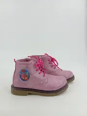 Vorschaubild 2 von Mädchen Stiefelette Rosa Gr. 27 Reißverschluss Applikation Herbst Winter