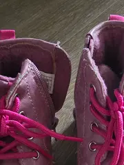 Vorschaubild 4 von Mädchen Stiefelette Rosa Gr. 27 Reißverschluss Applikation Herbst Winter