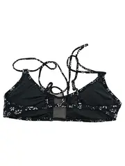Vorschaubild 2 von Damen Bikini Oberteil Schwarz Blumenmuster Gr. 38 M