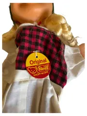 Vorschaubild 2 von Handpuppe Mädchen mit Zöpfen Märchen Mehrfarbig 24cm
