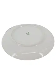 Vorschaubild 2 von RöSLAU Frühstücksteller Porzellan Blumenmuster Weiß 20 cm