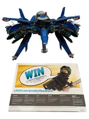 Vorschaubild 2 von Bauset Ninjago Movie Jays Sturmvogel 70614 Blau Kinder
