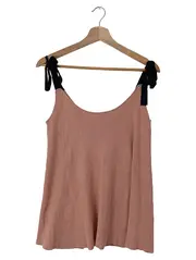 Vorschaubild 1 von Damen Top Shirt Rippstrick Beige Gr. 36/S Casual