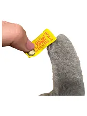 Vorschaubild 4 von Plüschtier Katze grau mit roter Schleife 2736/46 Kuscheltier
