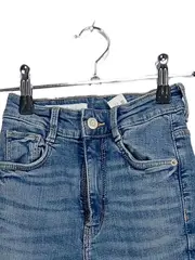 Vorschaubild 2 von Damen Skinny Jeans High Waist Gr. 32 XXS Blau Stretch