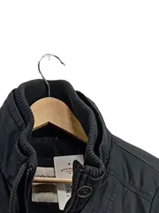 Vorschaubild 5 von Damen Leichte Jacke Gr. 36/S Schwarz Baumwolle Fieldjacket