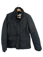 Vorschaubild 1 von Damen Leichte Jacke Gr. 36/S Schwarz Baumwolle Fieldjacket