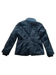 Vorschaubild 2 von Damen Leichte Jacke Gr. 36/S Schwarz Baumwolle Fieldjacket