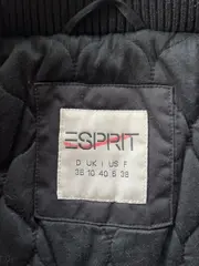 Vorschaubild 6 von Damen Leichte Jacke Gr. 36/S Schwarz Baumwolle Fieldjacket