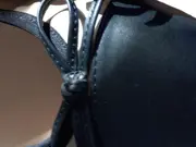 Vorschaubild 2 von Ballerinas Damen Klassisch Beige Lederimitat Schleife Gr. 36