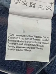 Vorschaubild 4 von Blazer Damen Gr. 36/S Blau Baumwolle Klassisch Casual