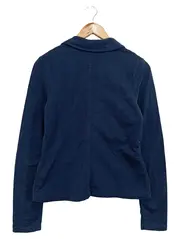 Vorschaubild 2 von Blazer Damen Gr. 36/S Blau Baumwolle Klassisch Casual