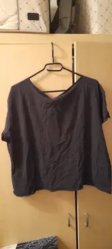 Vorschaubild 4 von Damen T-Shirt mit Print Gr. 44/XXL Schwarz Casual
