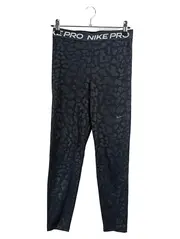 Vorschaubild 1 von Pro Damen Leggings Leopardenmuster Schwarz Größe S Dri-Fit