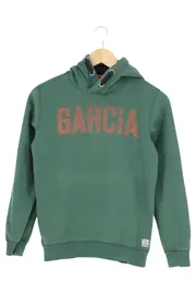 Vorschaubild 1 von Kapuzenpullover Kinder Gr. 92 Grün Casual Hoodie mit Schriftzug