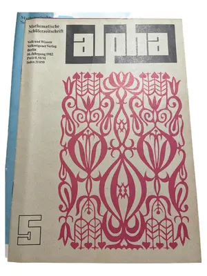 VOLK UND WISSEN VOLKSEIGENER VERLAG Zeitschrift