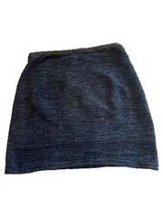 Vorschaubild 5 von Damen Bleistiftrock Strukturiert Blau Gr. M 38 Elegant