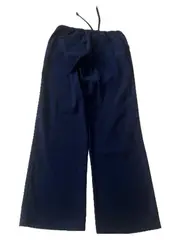 Vorschaubild 3 von Woman Damen Stoffhose Gr. 40 Navy Blau Relaxed Wide Leg