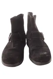 Vorschaubild 2 von Damen Stiefelette Gr. 37 Schwarz Wildleder Elegant Klassisch