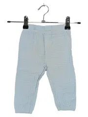 Vorschaubild 1 von Baby Stoffhose Musselin Hellblau Gr. 62-68 Baumwolle