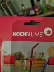 Vorschaubild 4 von Silikon-Trinkhalme 6er Set mit Reinigungsbürste BPA-frei Wiederverwendbar